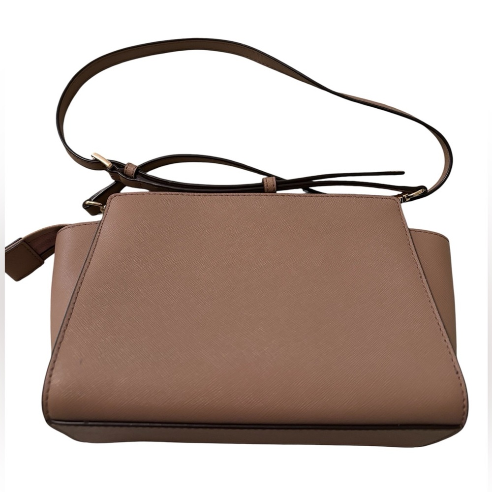 Michael Kors taupe Selma crossbody - Like New - Picture 3 of 10